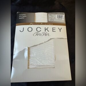 Jockey White Control Top Tights